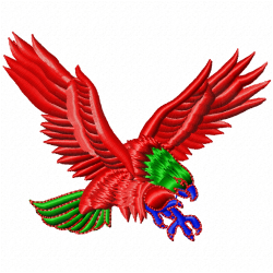 Eagle And Falcon Embroidery Design 10 Eagle And Falcon Embroidery Design 10